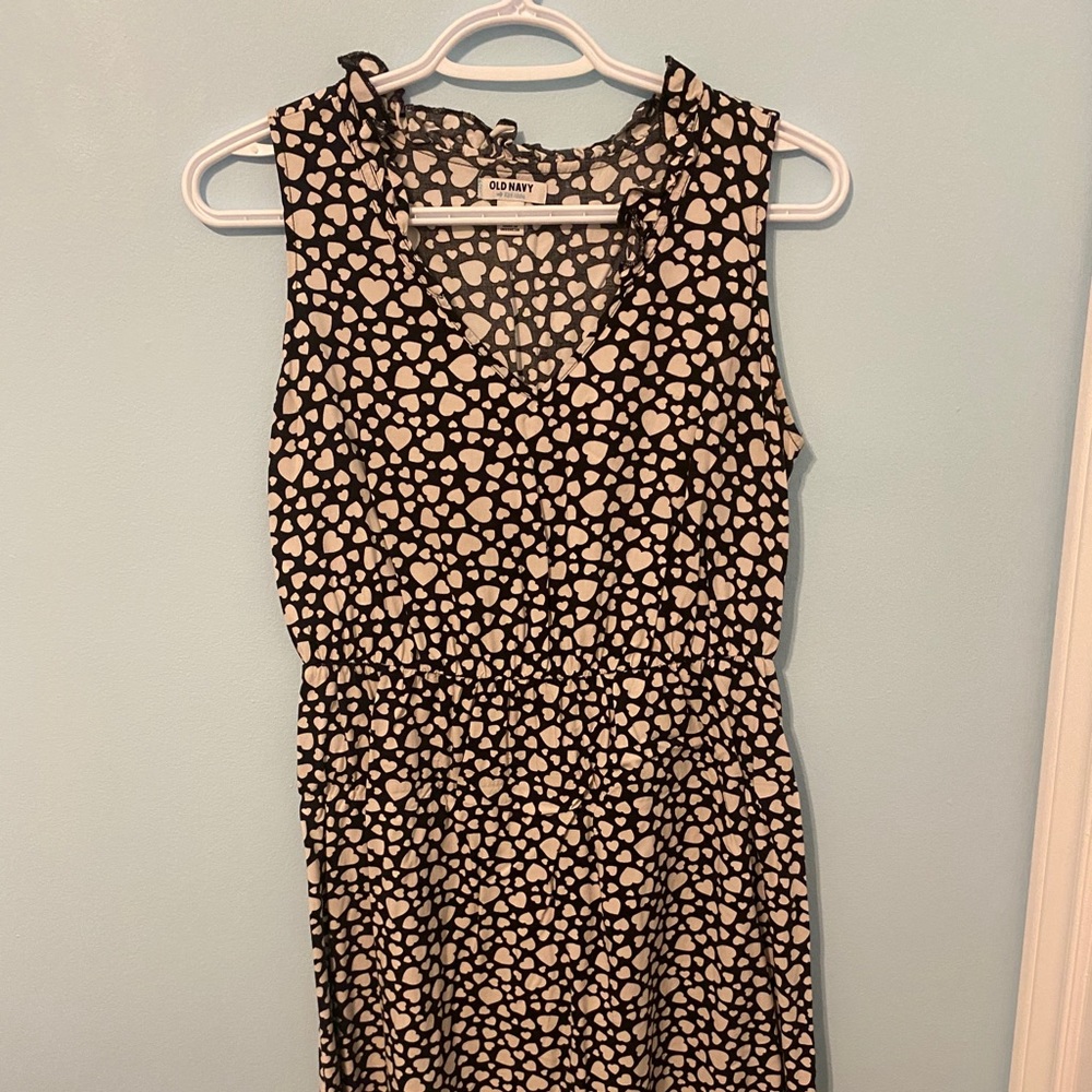 Black and White Old Navy Summer Dress